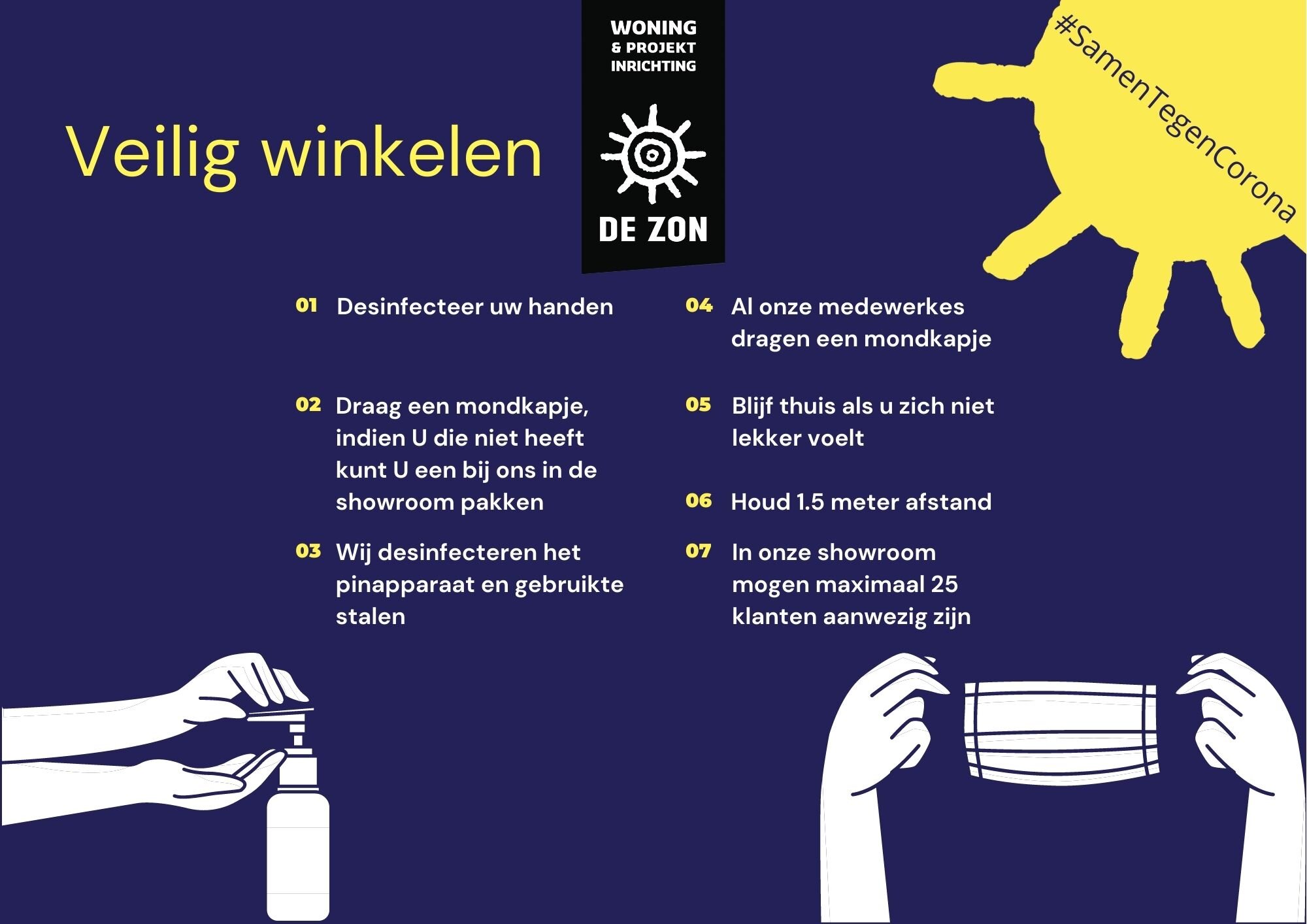 Aangepast winkelbeleid
